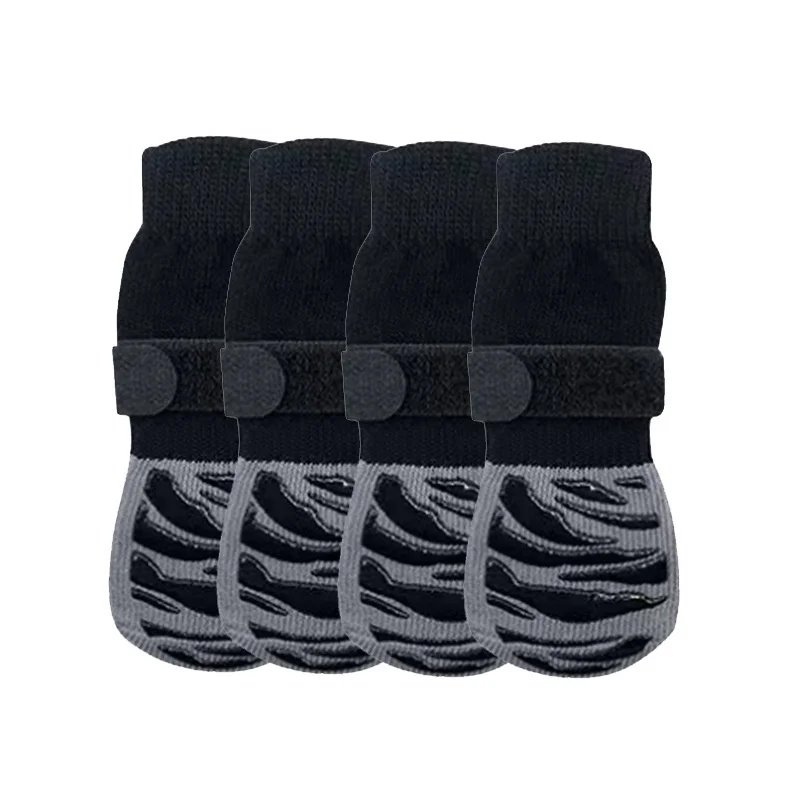New striped dog pet socks