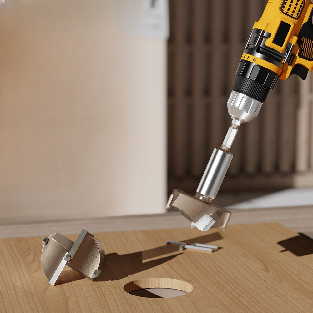 합금 소재의 목공 홀더 전면 이미지