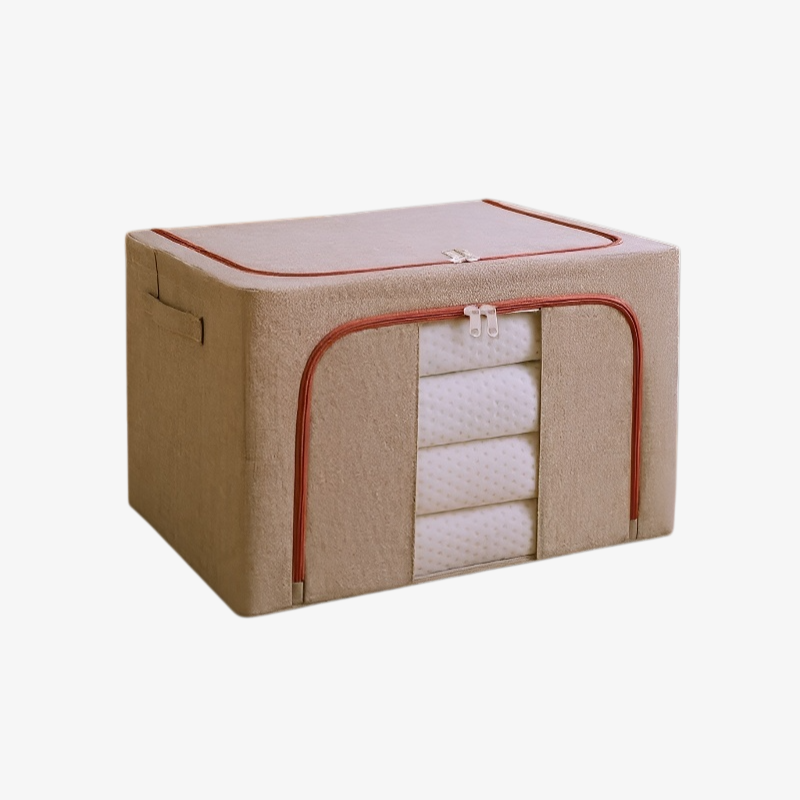 철골 대용량 두꺼운 수납함 가시 의류 수납함 단일창 수납함 투명 수납함