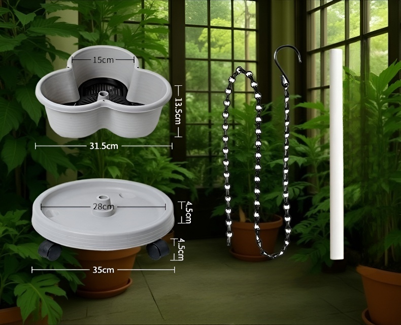 Plastikowe miski wieżowe do układania w stosy