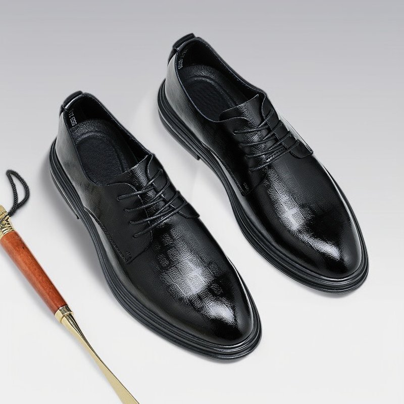 블랙 비즈니스 웨딩 슈즈 남성 기모 정장 구두 청년 남성화 면구두 추동 블랙 웨딩 구두