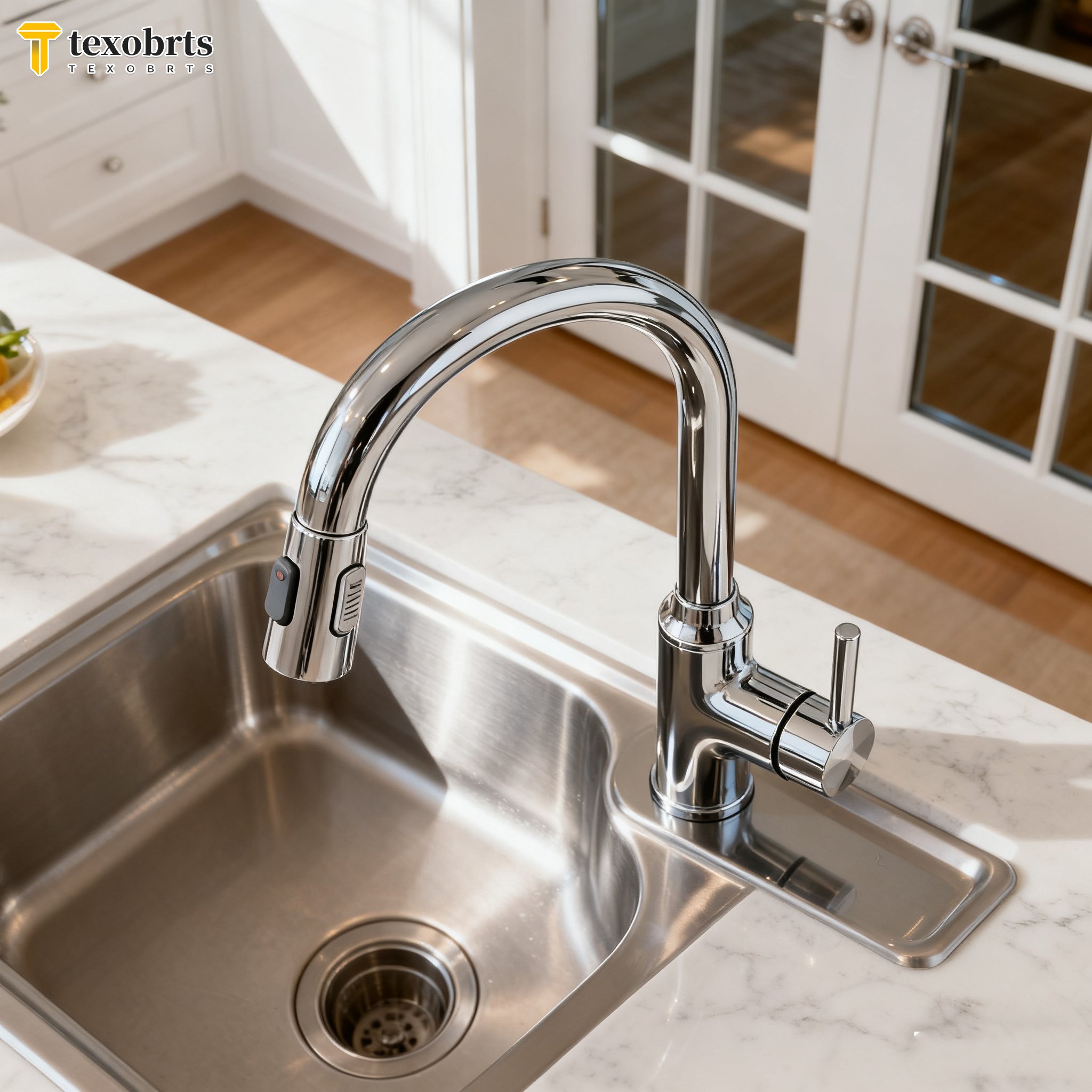 ก๊อกน้ำหมุนได้สำหรับห้องครั