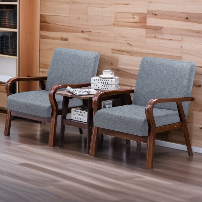 Sofa small apartment single sofa chair simple bedroom mini sofa double living room simple rental hou