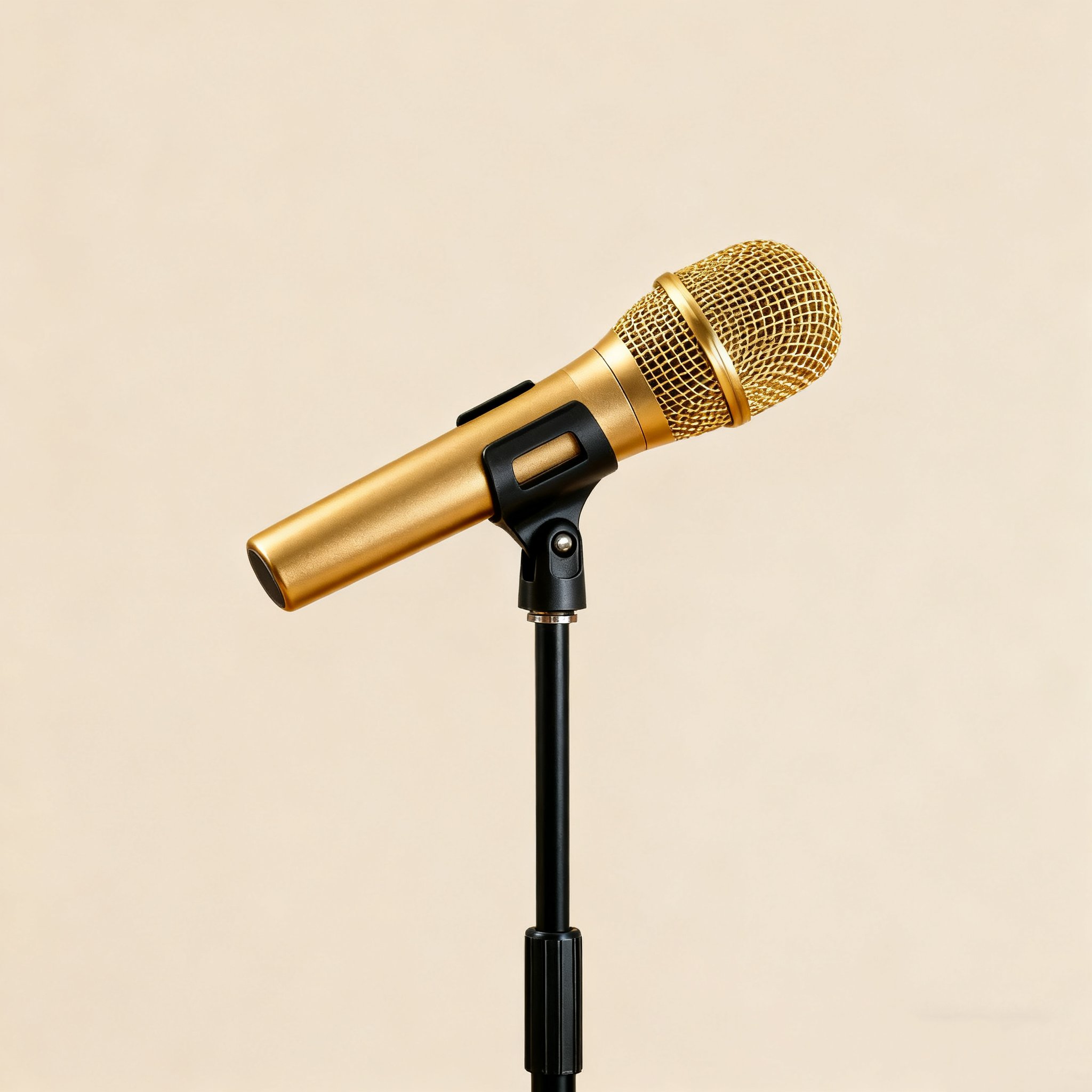 럭셔리 골드 마이크
