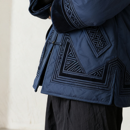  남성용 겨울 면 패딩