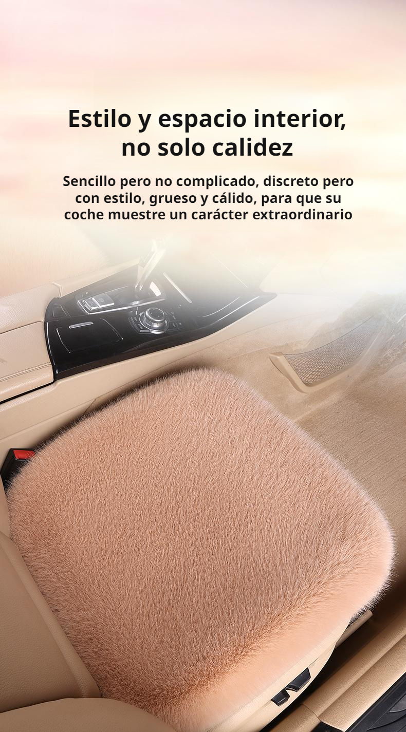 Set de invierno de 3 piezas para asientos de automóvil