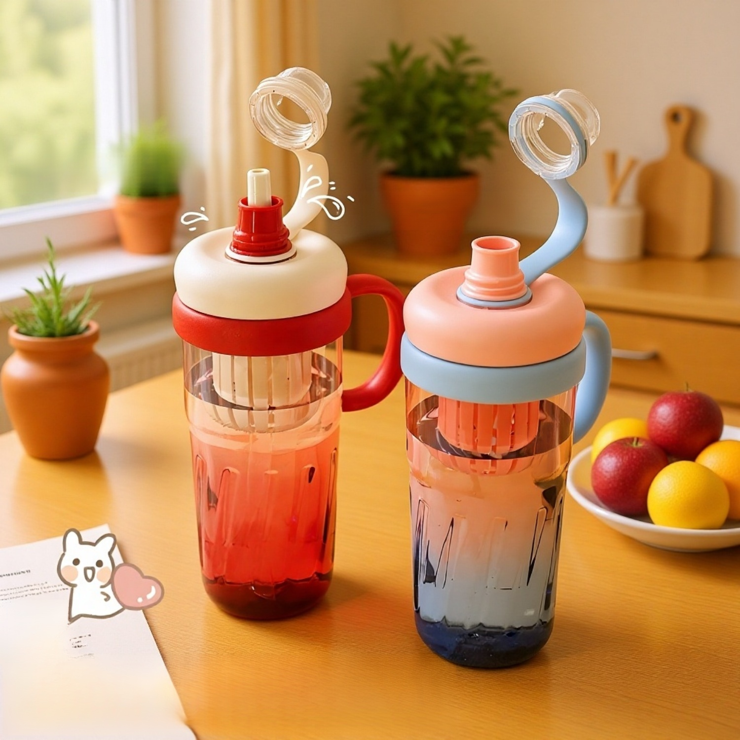 고품질 학생용 물병