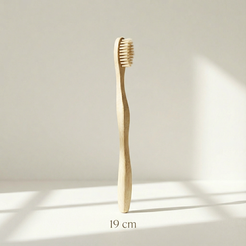 แปรงสีฟันไม้ไผ่ 