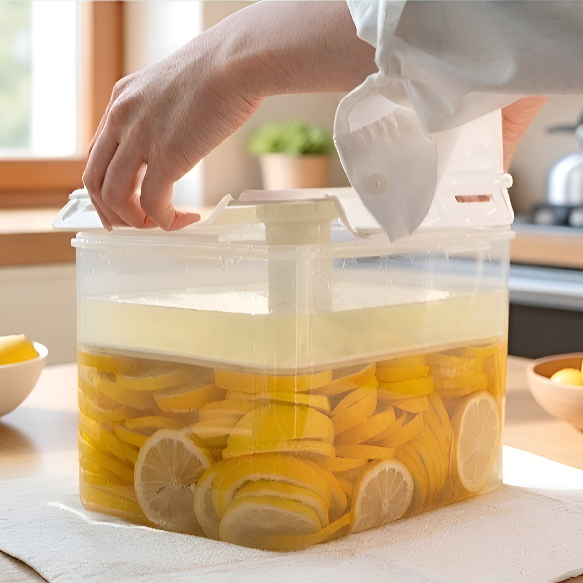 صندوق تغليف طعام كبير السعة مصنوع من مواد آمنة للاستخدام مع الطعام