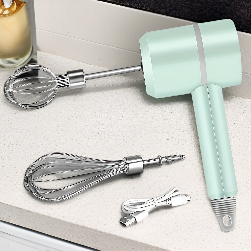 Handheld Mixer mit 3 Stufen, unverzichtbares Küchenwerkzeug für Backen