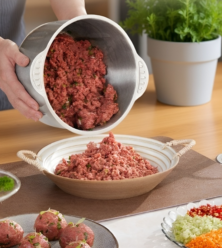 빵 반죽을 하는 모습