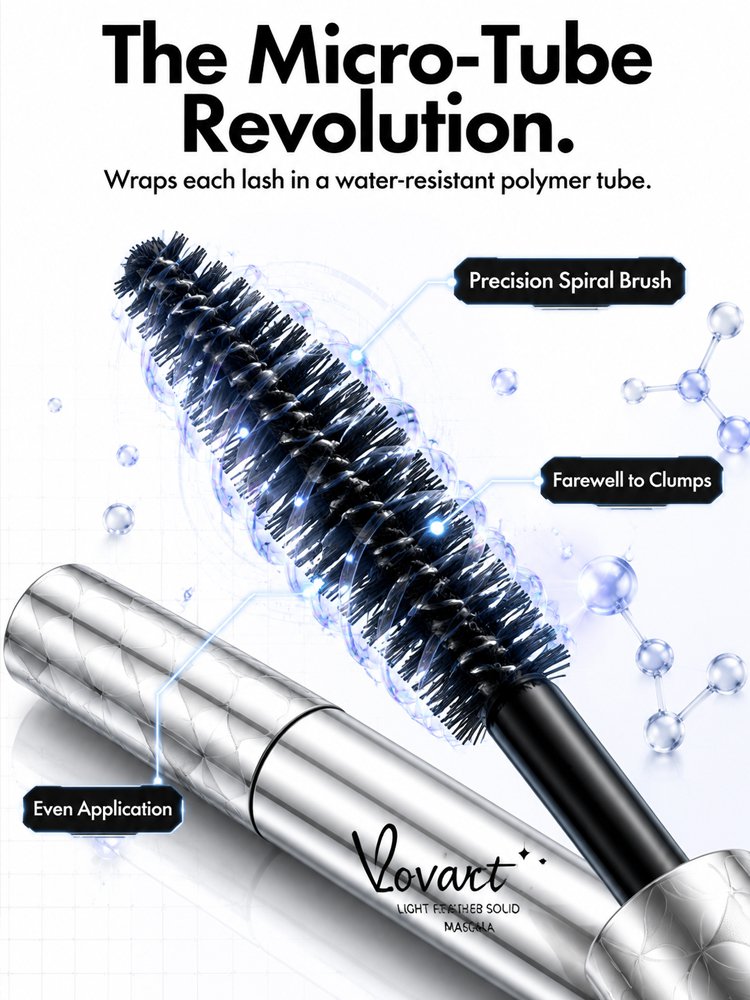 Hollywood-Grade Micro-Tube Lash Extension System | 24H Waterproof & Zero Clump