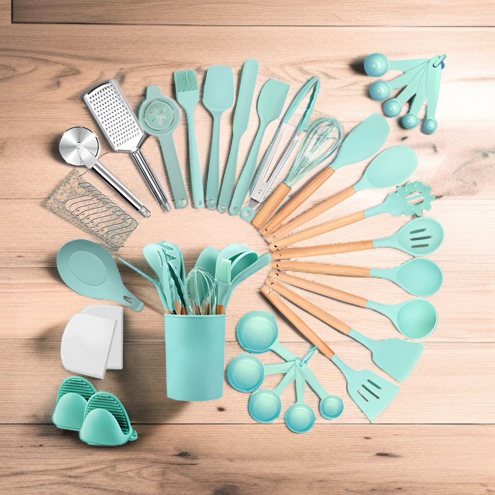 BPA free silicone whisk for baking