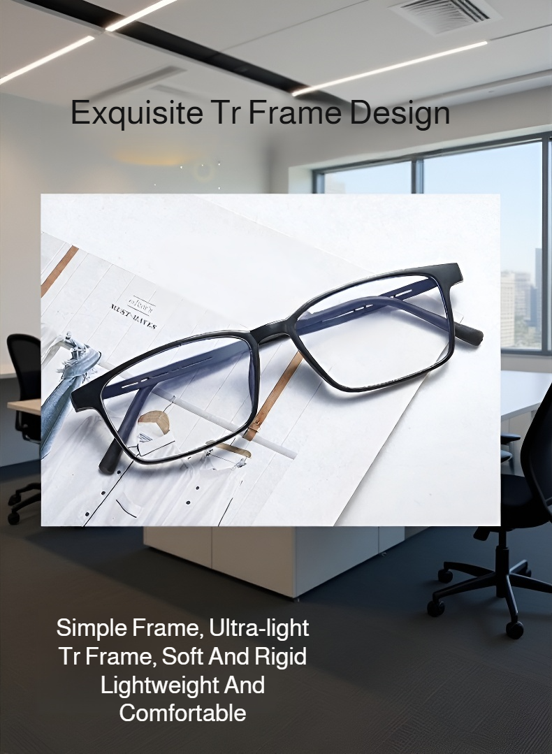 Ultra-Light HD Anti-Blue Light Reading Glasses side profile