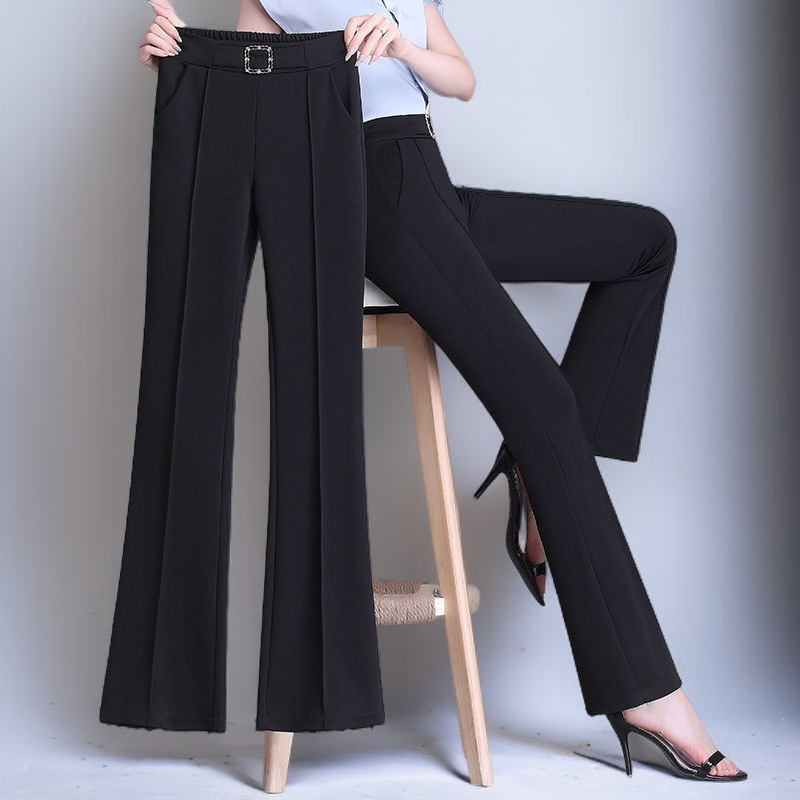 스트레이트 레그 크롭 팬츠