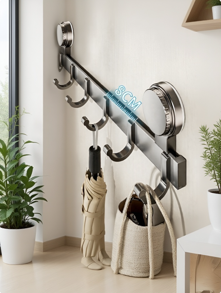 욕실용 강력 부착 옷걸이