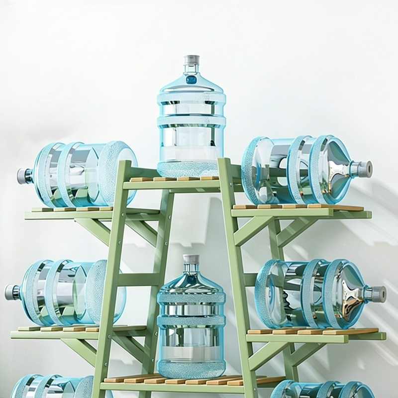 陽台客廳藤條多層花架多肉植物花盆架