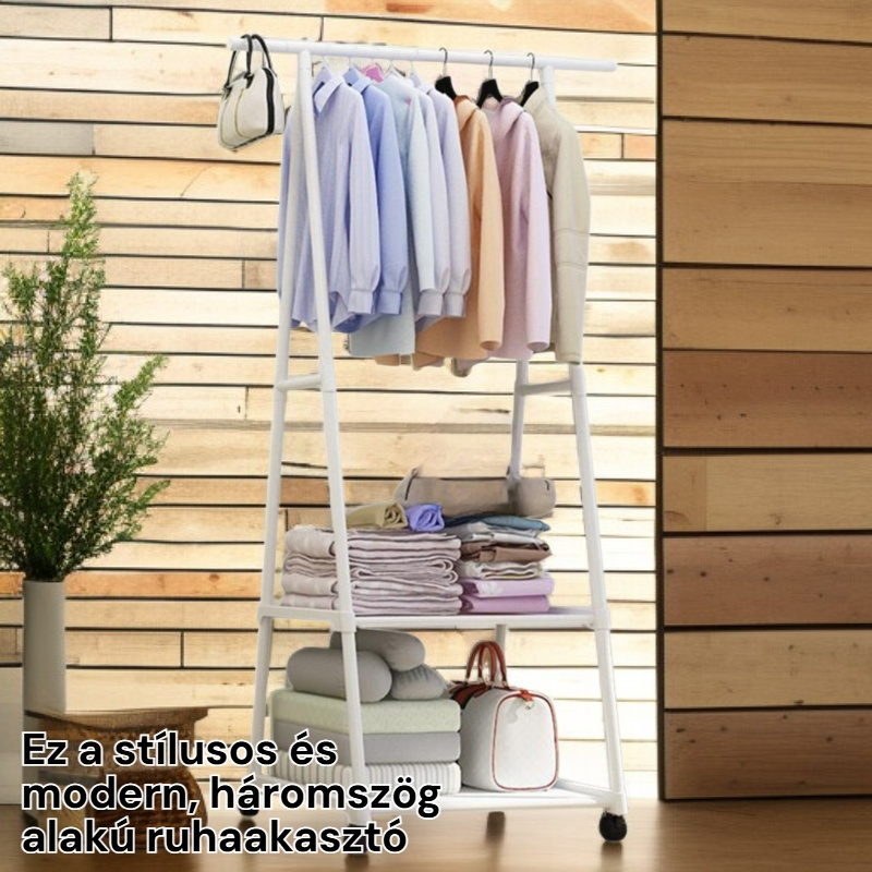 Háromszög alakú ruhafogas