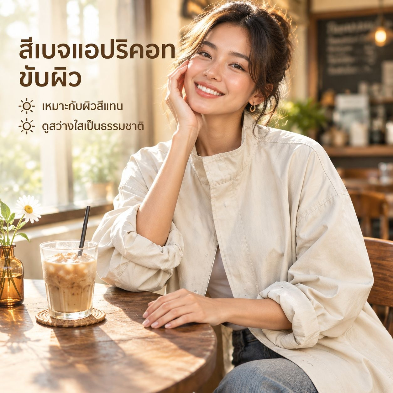 เสื้อโค้ทลำลองสไตล์ญี่ปุ่นสำหรับผู้หญิง ฤดูใบไม้ผลิและใบไม้ร่วง