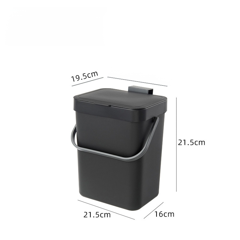 壁掛式廚房垃圾桶收納桶