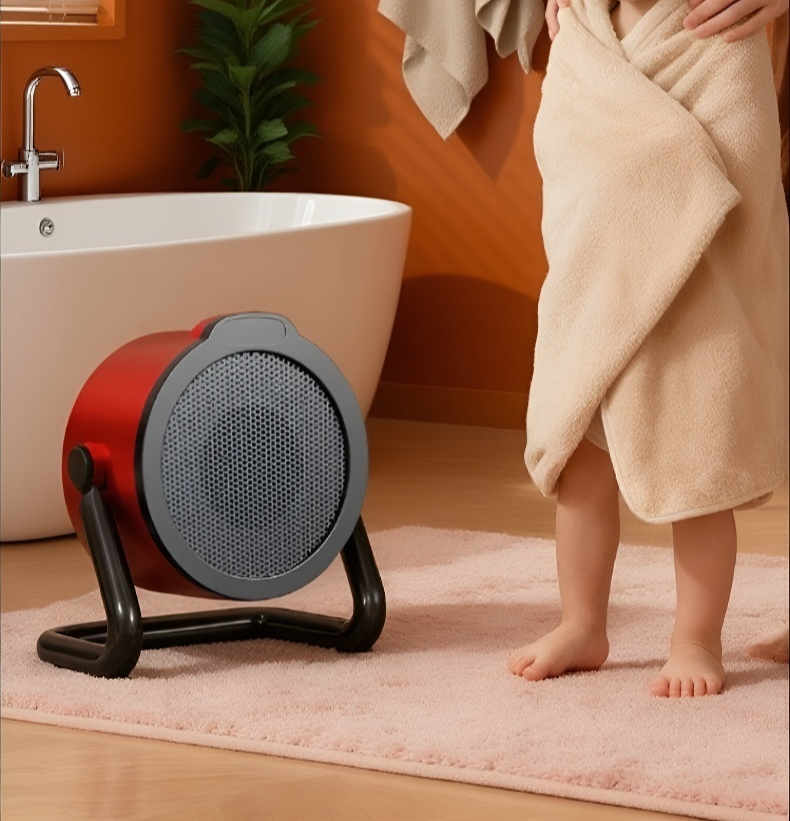安全設計の家庭用ヒーター