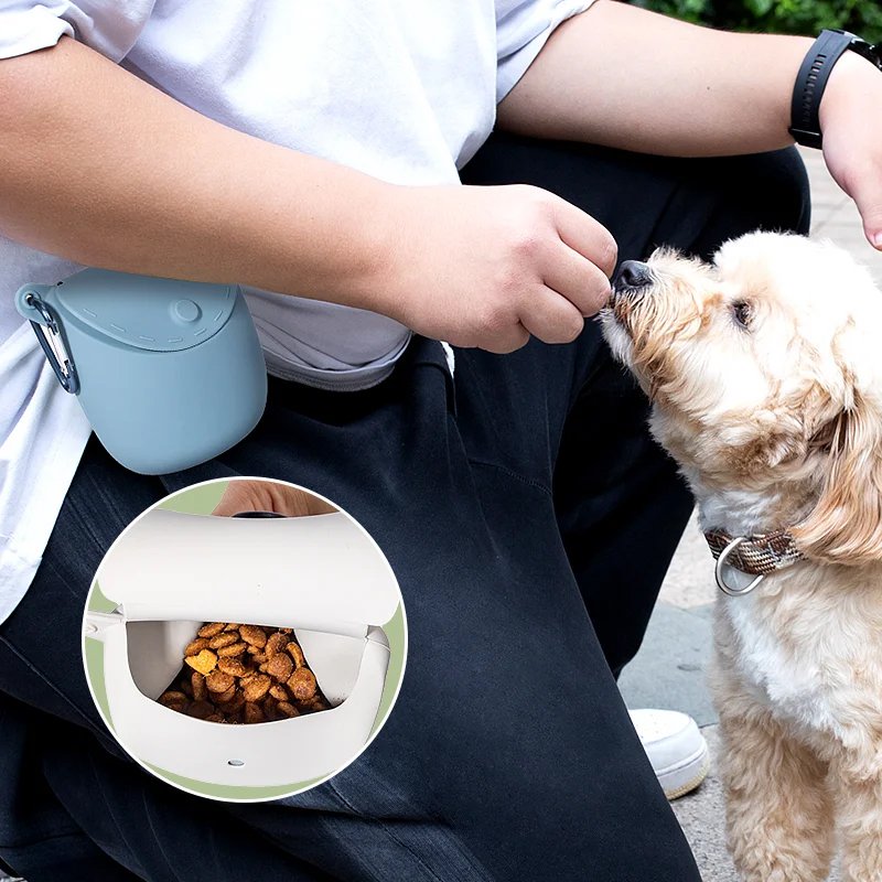 휴대용 애완견 사료 훈련 간식 수납봉투