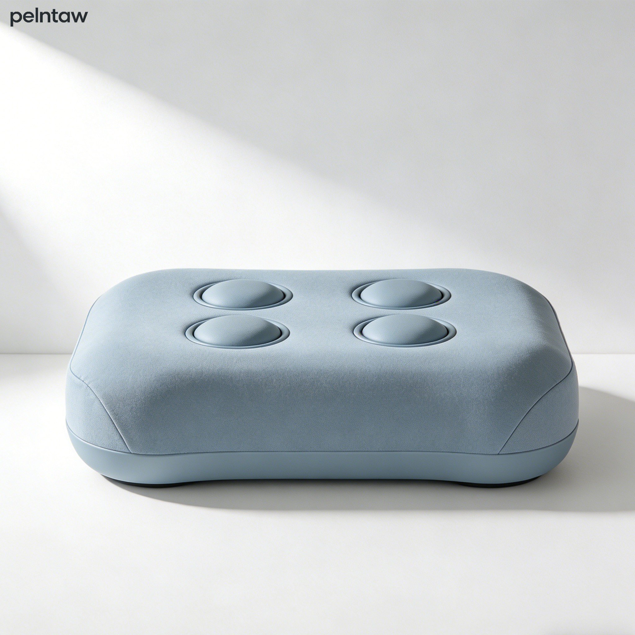 Massagekissen mit ergonomischem Design für Nacken und Schultern