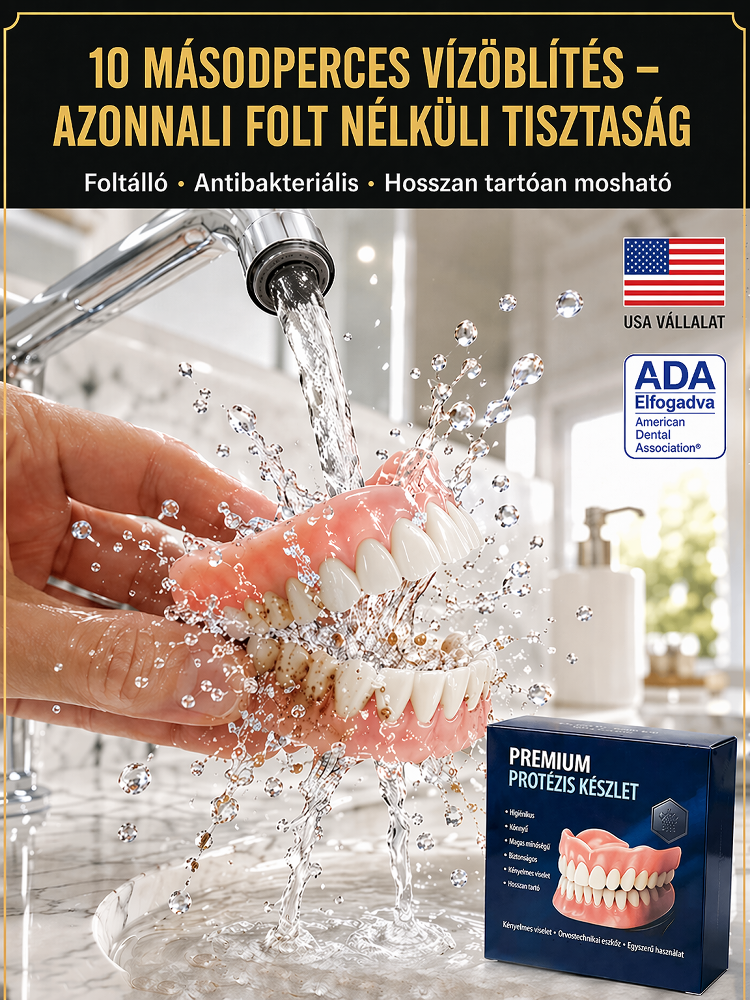 ADA tanúsítvánnyal rendelkező orvosi fogprotézis