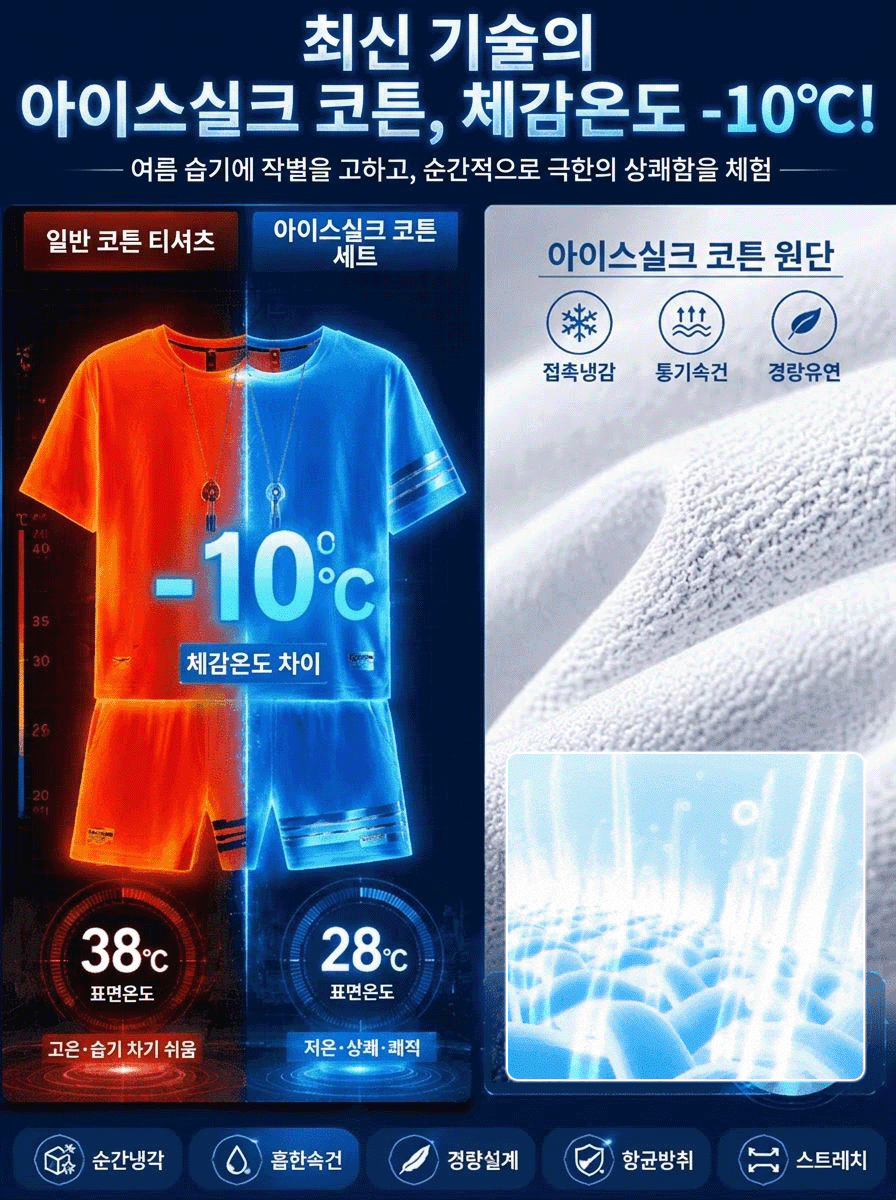 편안한 캐주얼 투피스 세트
