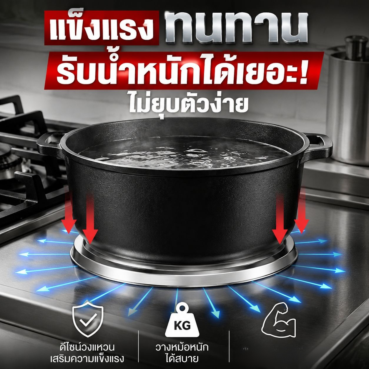 ฝาครอบเตาไฟฟ้าสแตนเลสในครัว ฝาปิดกันฝุ่นสำหรับเตาแม่เหล็กไฟฟ้า ดีไซน์สร้างสรรค์