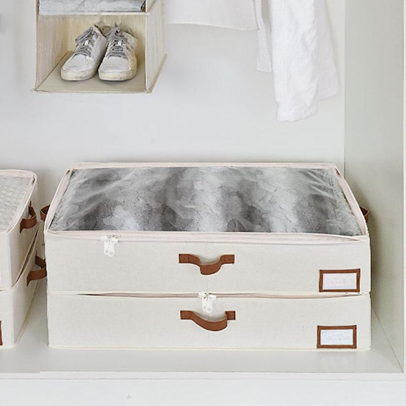 Foldable storage box storage box