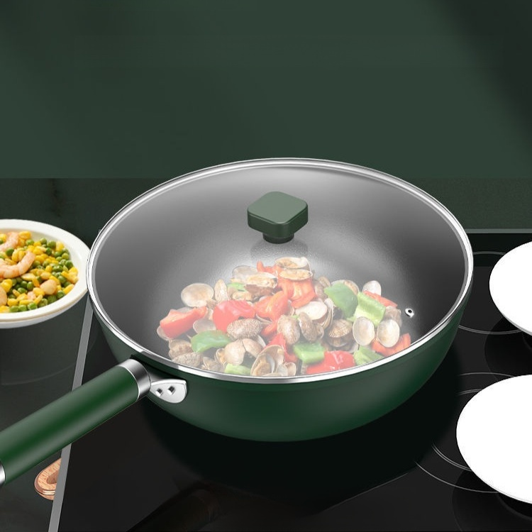 Upgraded Crystal Non-stick Wok