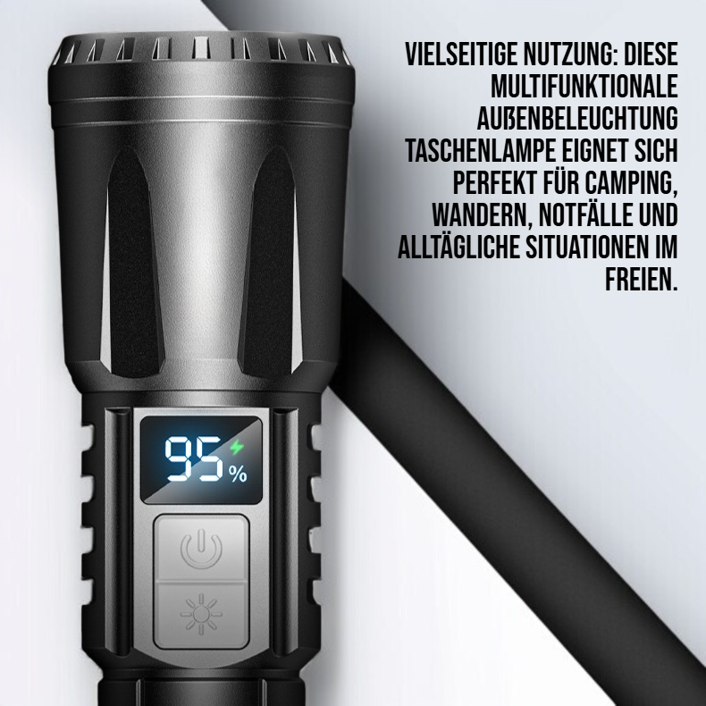 Multifunktionale Außenbeleuchtung Taschenlampe