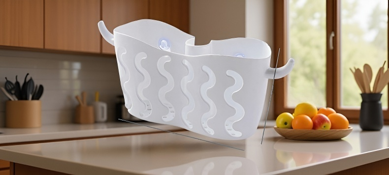 省スペース収納バスケットの活用例