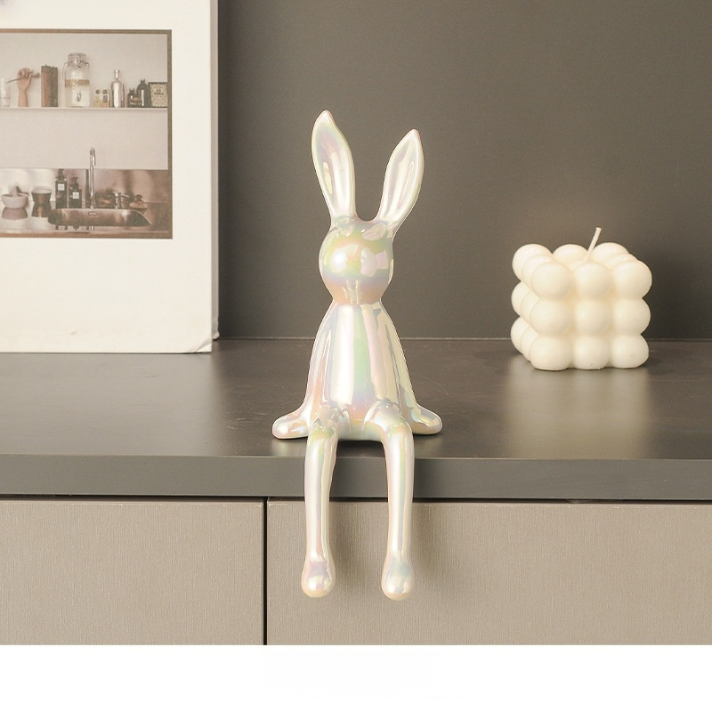 귀여운 토끼 세라믹 공예품