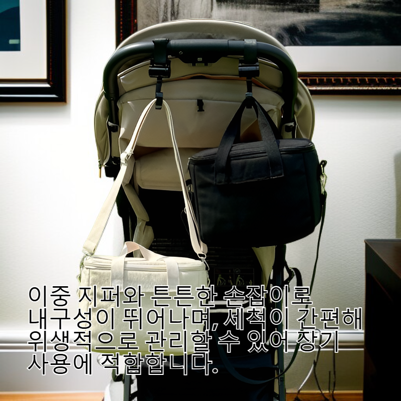 우아로그 이유식 보냉백 직장인 보온 도시락 가방