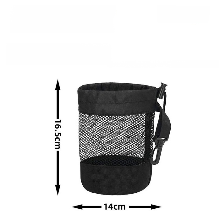 Single-Sided Mesh Drawstring Bag