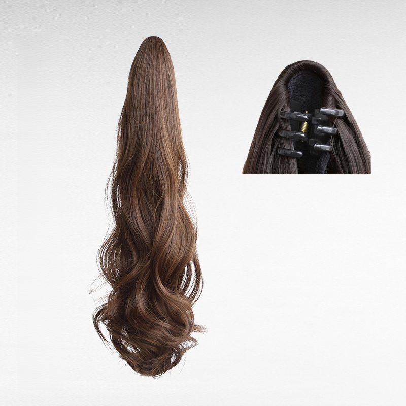 웨이브 포니테일 가발 