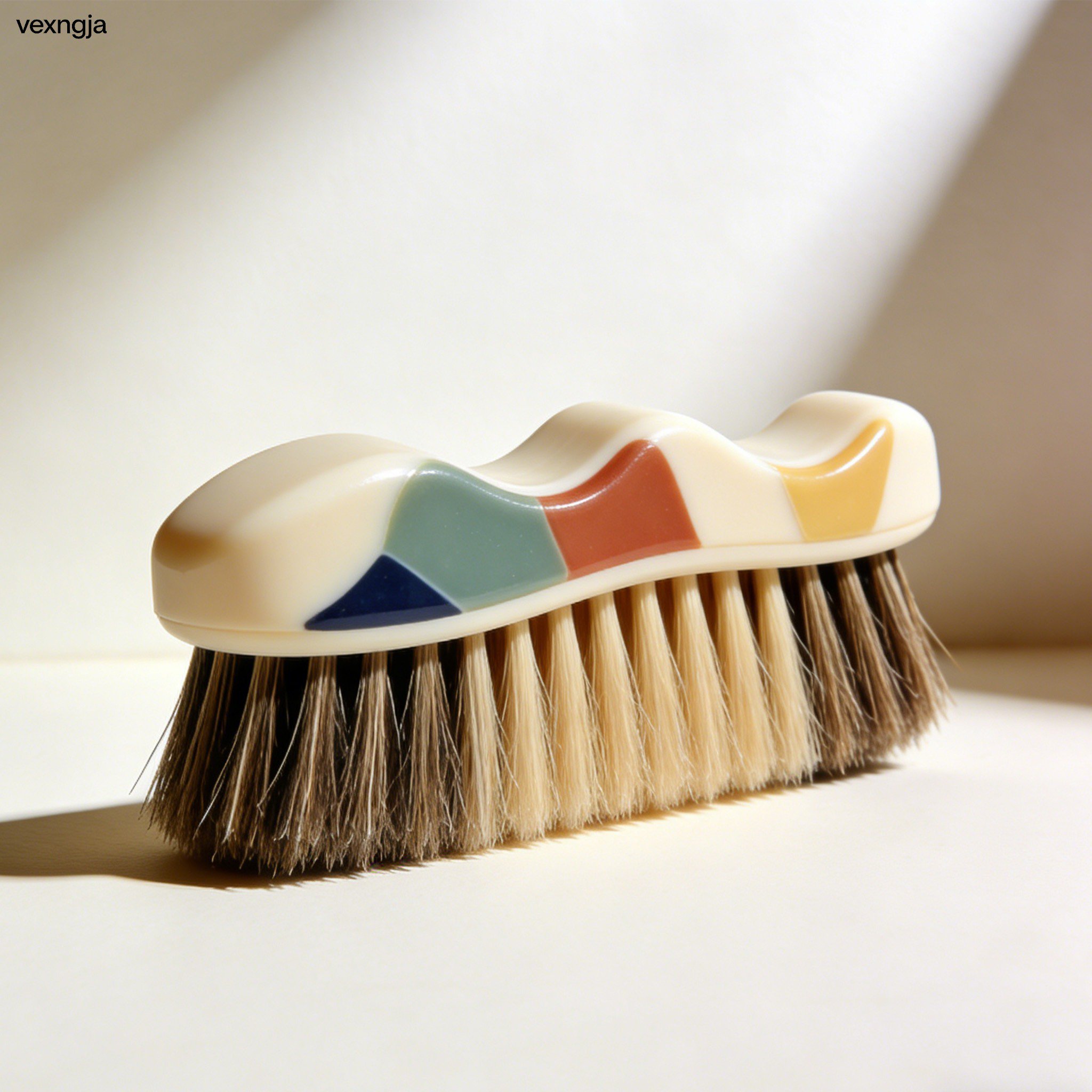 Multi-functional soft-bristled shoe brushes (3-pack)