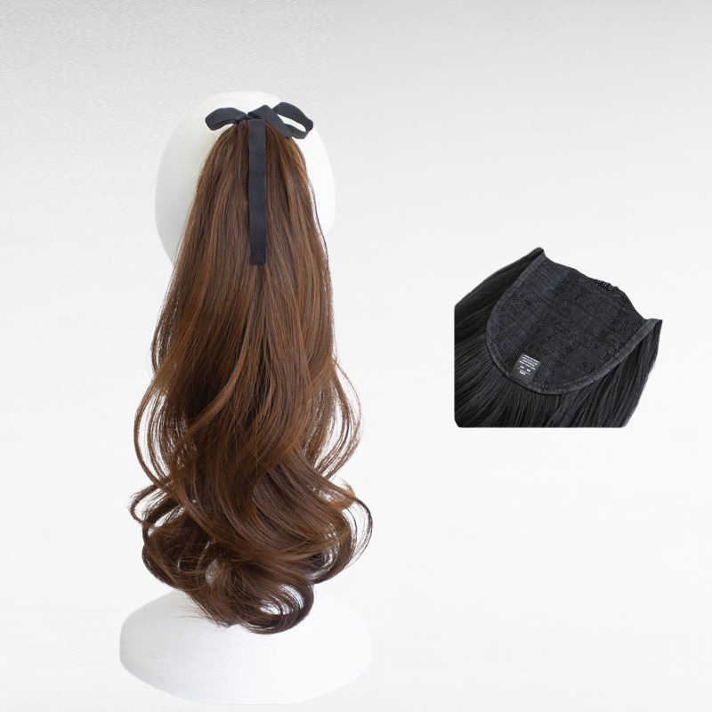 웨이브 포니테일 가발 