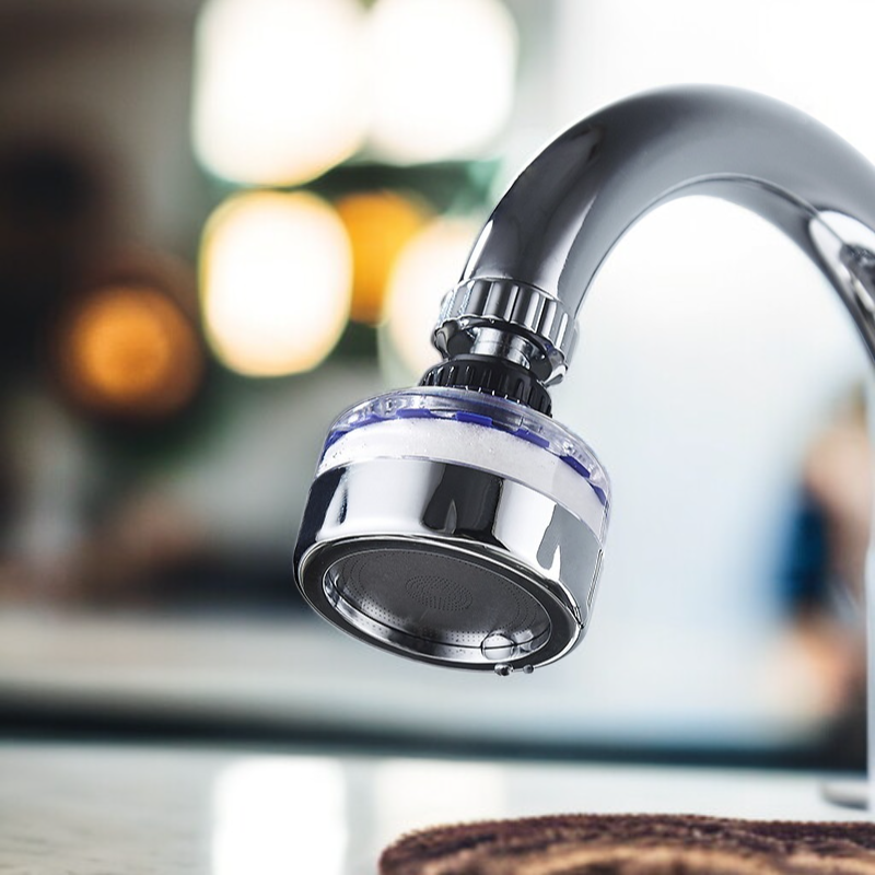 กรองน้ำก๊อกอเนกประสงค์ หัวฝักบัวโปร่งใส สำหรับห้องครัว