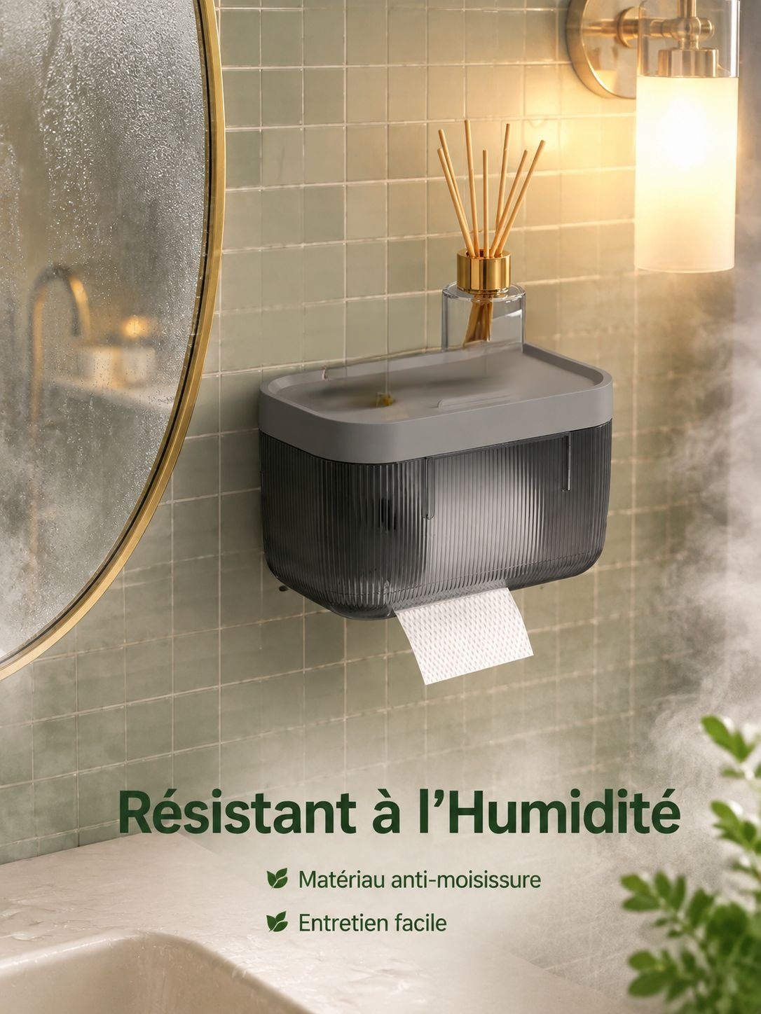 Organisateur de salle de bain idéal pour espace réduit