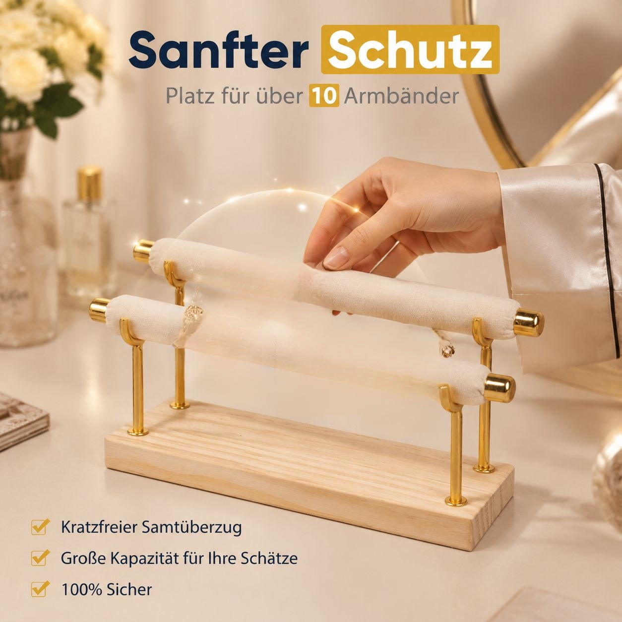  ein- oder zweilagiges Design, Massivholz, geeignet als Fotorequisite