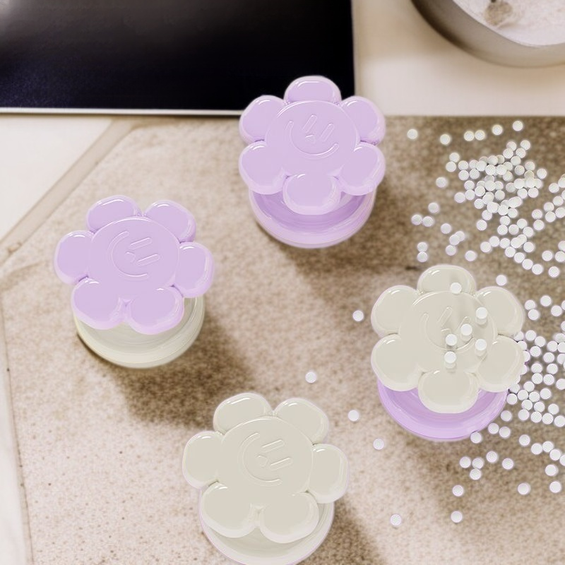 펀치 없는 꽃형 흡착식 도어 핸들