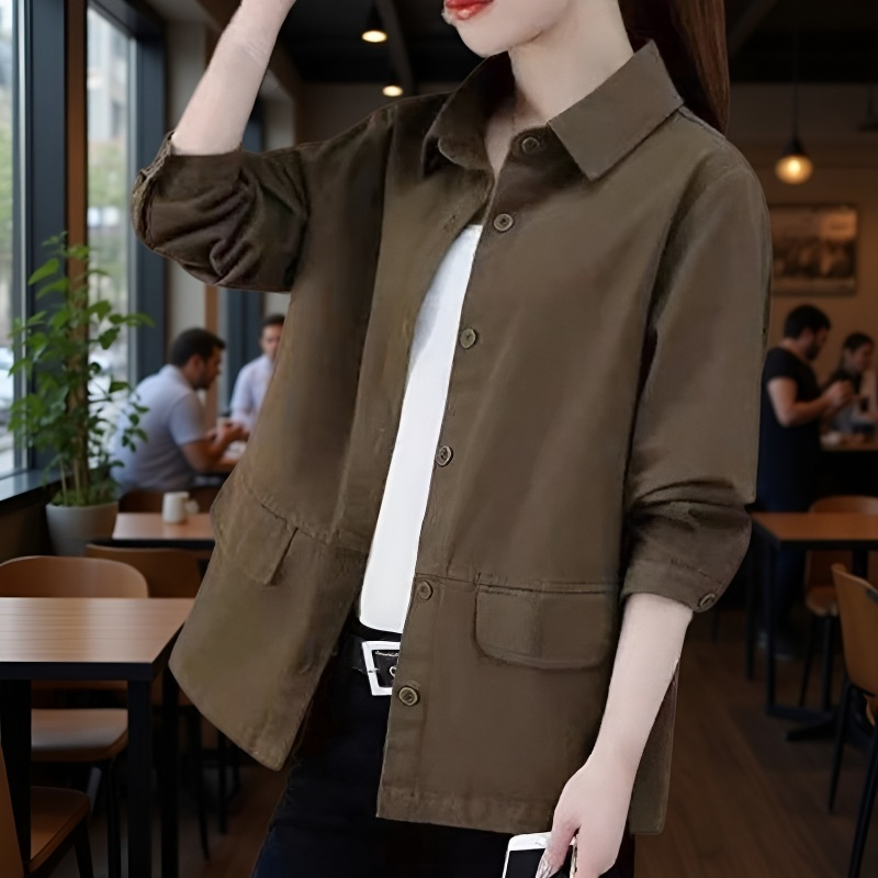 ワークジャケットシャツ