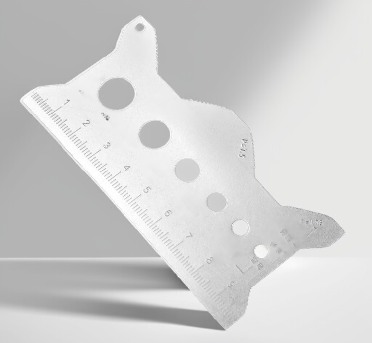 고강도 티타늄 측정자 구조