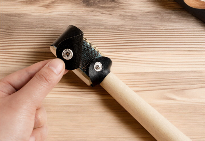 鞋具刷頭細節特寫