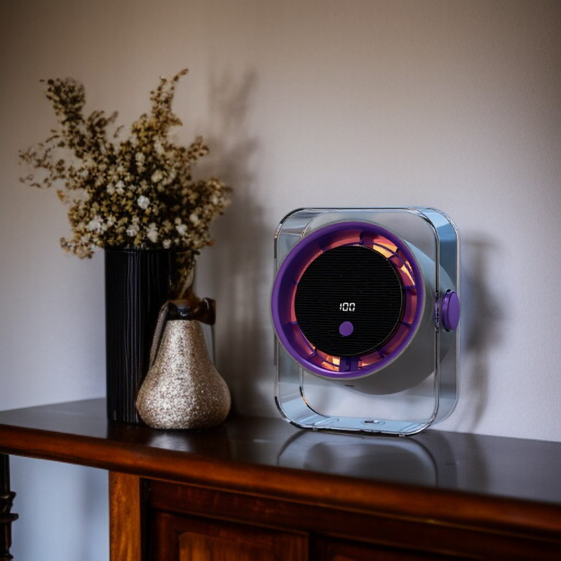 Wall-hanging Windproof Electric Fan for Kitchen and Office