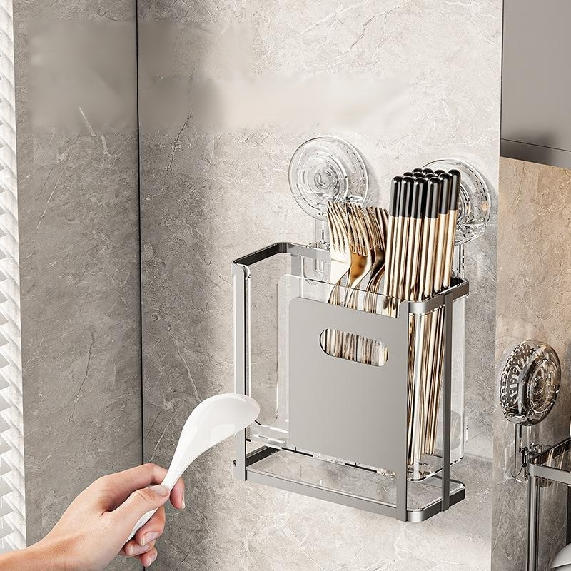 Wall-mounted chopstick holder