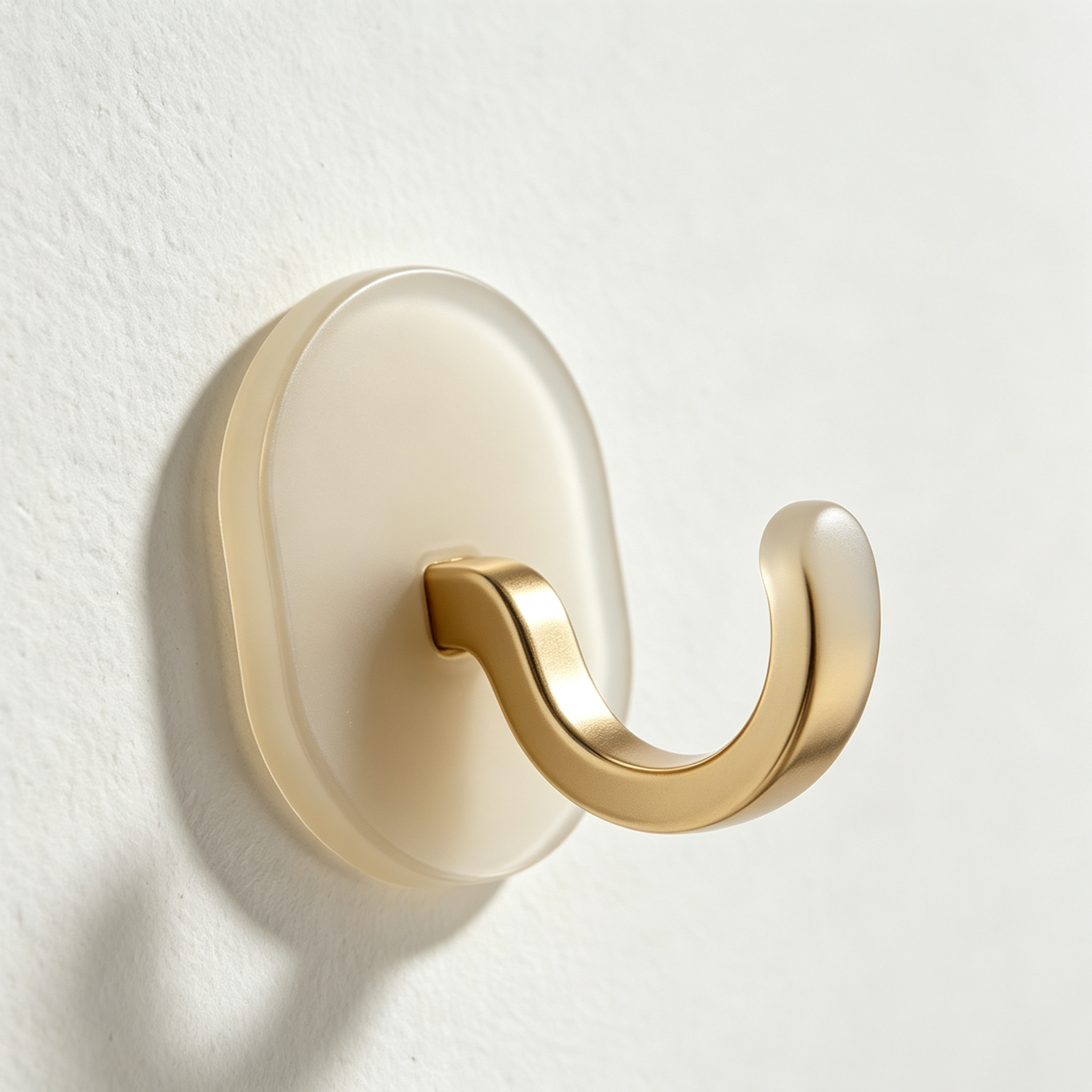 Luxury No-Drill Adhesive Hooks (20 pieces)